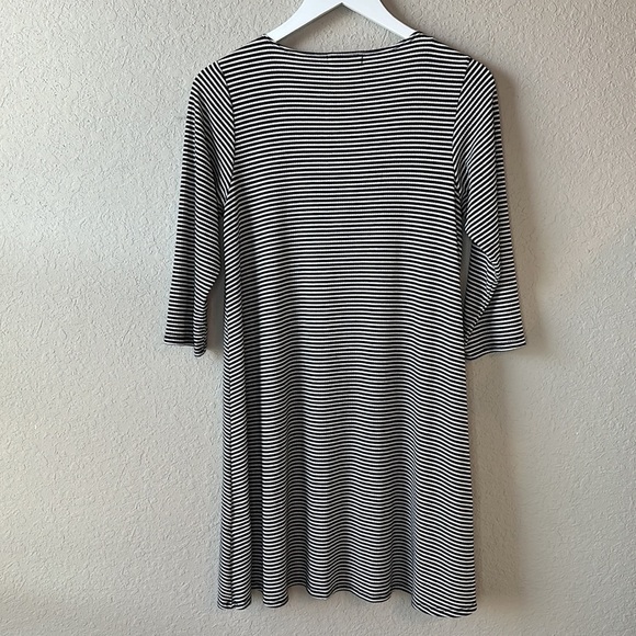 Altar'd State A Line Black and White Striped Dress Size Small - Picture 5 of 13